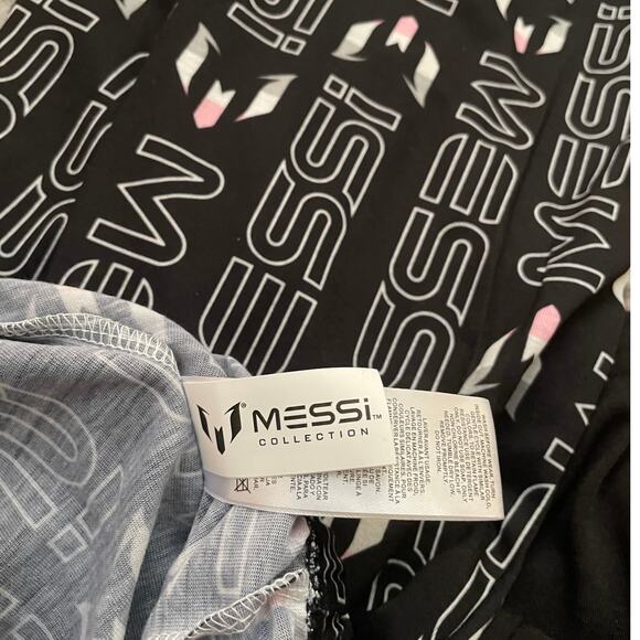 Newt Messi Collection Kids Girls Size XS 4-5 Yrs Black Pink Pajama Set - Picture 7 of 11